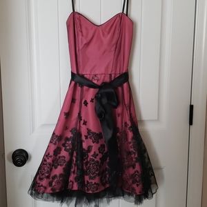Masquerade, Size 3/4, Pink Strapless Dress